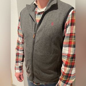 Men’s polo Ralph Lauren grey vest